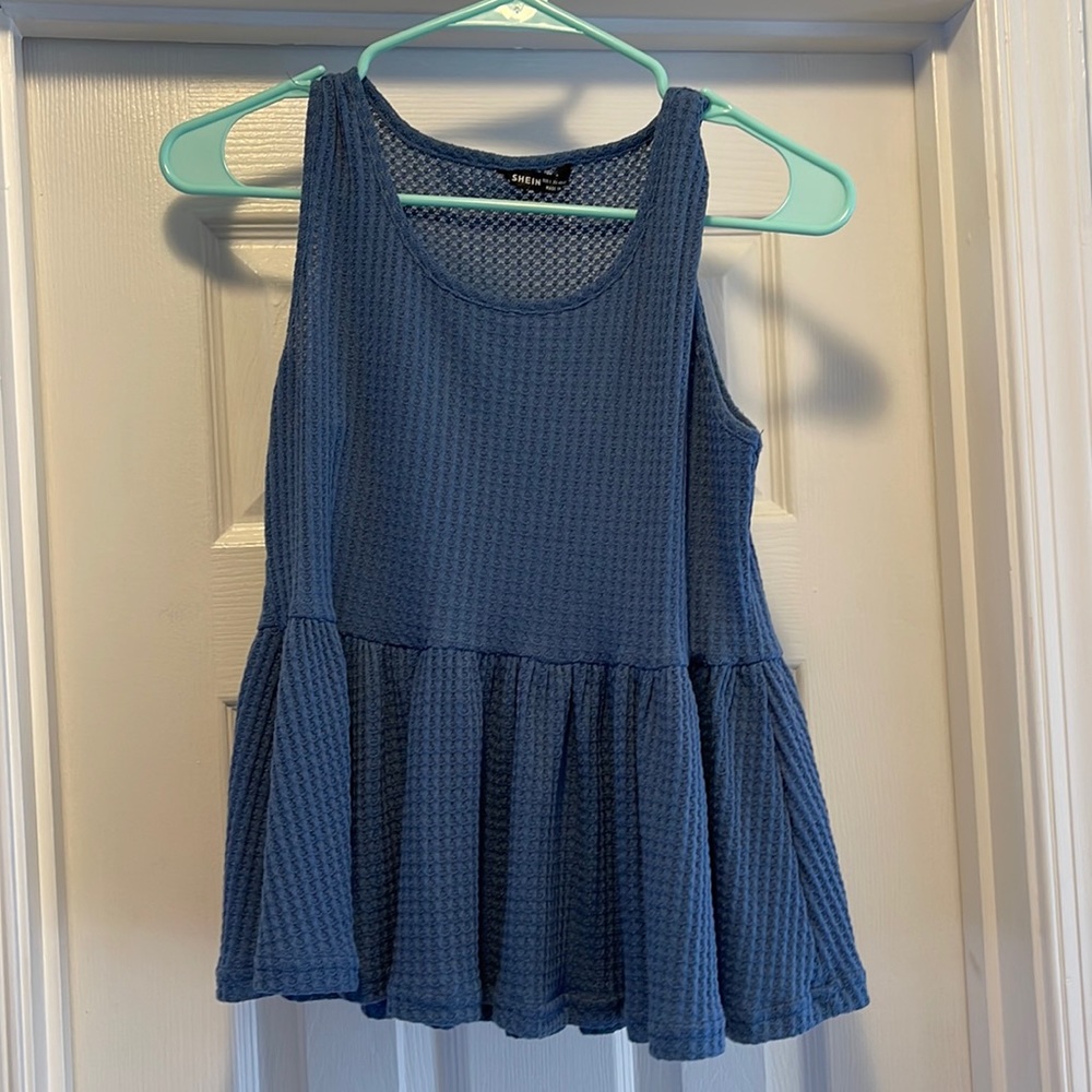 Blue Tank Top - Large
